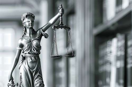 Foto: Statue von Justitia